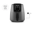 Karaca Air Pro Cook Köz XL Airfryer Space Gray Black 4 kişilik