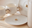 Karaca Hidden Tortoise 2 Kişilik Stoneware Kahve Fincan Takımı 80 ml