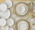 Karaca Gold Line Porselen 24 Parça 6 Kişilik Yemek Takımı