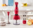 Karaca Profoodmix 3'lü Blender Set Kırmızı 1000W