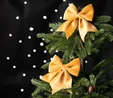 Karaca Home New Year Ribbon Gold Ağaç Kurdelesi 12x13 cm