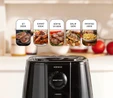 Karaca Smart Cook 60 Dakikaya Kadar Zaman Ayarlı Compact Airfryer Black 2.2 Litre