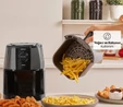 Karaca Smart Cook 60 Dakikaya Kadar Zaman Ayarlı Compact Airfryer Space Gray 2.2 Litre