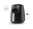 Karaca Air Pro Cook XL 2 in 1 Konuşan Airfryer Black Chrome 4 Kişilik