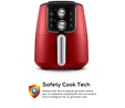 Karaca Air Pro Cook Manuel XL Airfryer Ruby 4 Kişilik