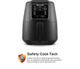 Karaca Air Pro Cook Köz XL Airfryer Black Shine 4 Kişilik