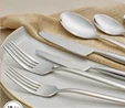Karaca Elegance Whisper Platin 12 Kişilik 84 Parça Çatal Kaşık Bıçak Takımı