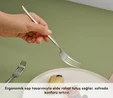 Karaca Elegance Whisper Platin 12 Kişilik 84 Parça Çatal Kaşık Bıçak Takımı
