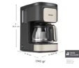 Karaca Just Coffee Aroma 2 In 1 Filtre Kahve ve Çay Demleme Makinesi Bej
