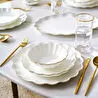 Karaca Fine Pearl Extra Shell 55 Parça 12 Kişilik Yemek Takımı Gold