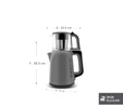 Karaca Mega Tea 1501 Çay Makinesi Space Gray