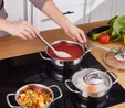 Karaca Emirgan İndüksiyon Tabanlı 6 Parça Çelik Sahan Set