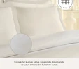 Karaca Home White Collection Ina 80 Tel %100 Pamuk Percale Çift Kişilik Nevresim Takımı Beyaz