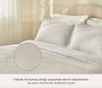 Karaca Home White Collection Minas 94 Tel %100 Pamuk Saten Çift Kişilik Nevresim Takımı Çizgili Beyaz