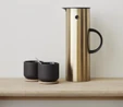 Stelton Theo Mug ve Bardak Altlığı Siyah 200 ml