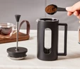 Karaca Leya Kaşık Hediyeli Borosilikat Cam French Press 350 ml