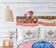 Karaca Home Semavi Bordo Çift Kişilik Rnf 8 Parça Winter Set