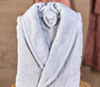 Karaca Home Charm Exclusive Mavi Bornoz L/XL