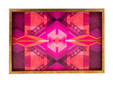 Karaca Home Foxia Fuşya Tepsi 39 cm x 24 cm