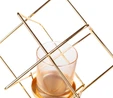 Karaca Home Geometrik Mumluk Gold 20 cm