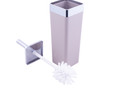 Karaca Home Gri/Gümüş 5 Parça Kare Banyo Seti