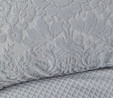 Karaca Home Nancy Mavi Pano Çift Kişilik Yatak Örtüsü Set