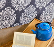 Karaca Home Moni İndigo Çift Kişilik Nish Set