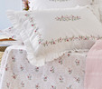 Karaca Home Ferula Pudra Çift Kişilik Fırfırlı Pike Set