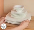 Karaca Fine Pearl Helen 26 Parça 6 Kişilik Kahvaltı Takımı