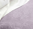 Karaca Home Garden Lila Çift Kişilik Nakışlı Nevresim Pike Set
