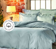 Karaca Home Charm Bold Mavi %100 Pamuk Saten Tek Kişilik Nevresim Takımı