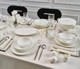 Karaca Red Carpet Collection Fine Pearl Extra Chanak 62 Parça 12 Kişilik Yemek Takımı Gold