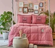 Karaca Home Toffee Pudra Çift Kişilik Cotton Comfort Set