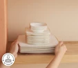 Karaca Fine Pearl Agate 26 Parça 6 Kişilik Kahvaltı Takımı Gold