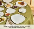 Karaca Forever Bone Oyster 26 Parça 6 Kişilik Kahvaltı Takımı