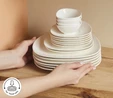 Karaca Forever Bone Oyster 26 Parça 6 Kişilik Kahvaltı Takımı