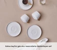 Karaca Streamline Saturn 6 Kişilik Kahve Fincanı Takımı 100 ml Gold