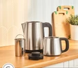 Karaca Tea Break 2 in 1 Su Isıtıcı Çelik Çay Makinesi Inox Siyah