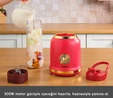 Karaca Retro Personal Kişisel Smoothie Blender Red
