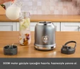 Karaca Retro Personal Kişisel Smoothie Blender Grey