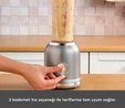 Karaca Retro Personal Kişisel Smoothie Blender Grey