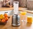 Karaca Retro Personal Kişisel Smoothie Blender Grey