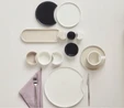 Karaca Red Carpet Collection X Hussein Chalayan Forever Bone Poly 28 Parça 6 Kişilik Kahvaltı Takımı