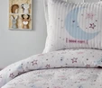Karaca Home Star Pudra Kapitoneli Genç Tek Kişilik Yatak Örtüsü Seti