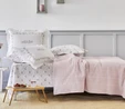 Karaca Home Ferula Pudra Çift Kişilik Fırfırlı Pike Set