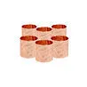 Karaca Home Moroc Peçete Yüzüğü 6'lı Rose Gold 4cm