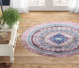 Karaca Home Circle Besta Baskılı Halı 100x100cm