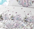 Karaca Home Nery Mürdüm Kapitoneli Çift Kişilik Yatak Örtüsü Set