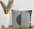 Karaca Home Sadomia Siyah İç Dolgulu Kırlent 45x45cm