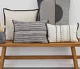 Karaca Home Sante Ekru İç Dolgulu Kırlent 45x45cm